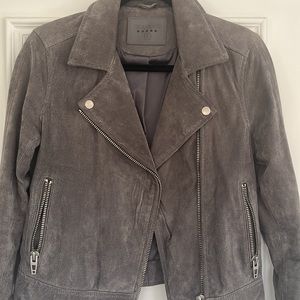 BlankNYC suede moto jacket